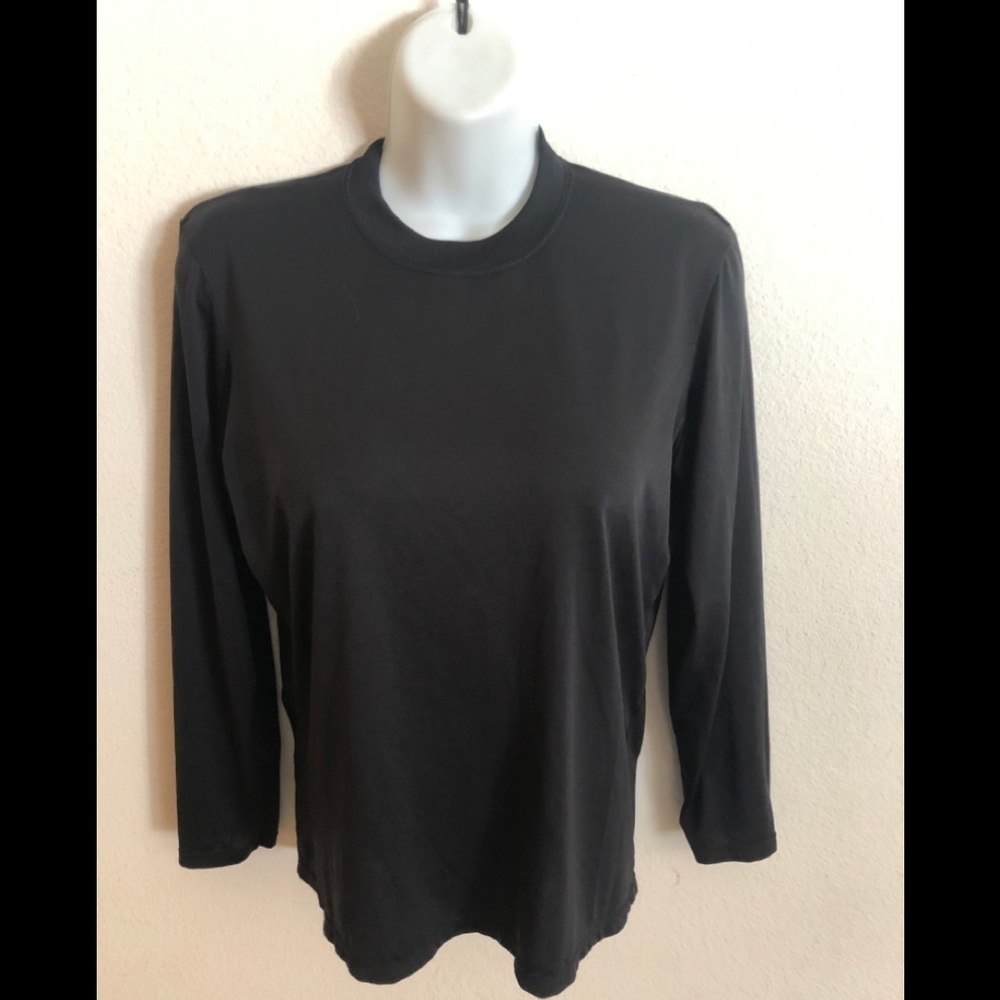 Patagonia Capilene Black Crewneck Base Layer Size XS Winter Cozy Outdoors Ski